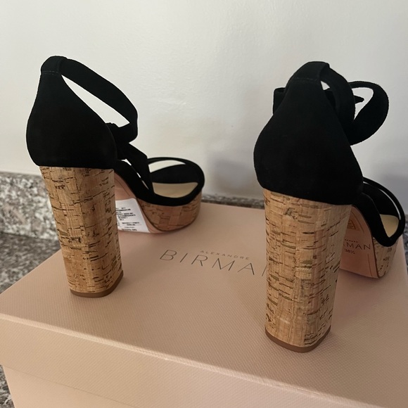 ALEXANDRE BIRMAN Tie Suede Sandals - Picture 4 of 5